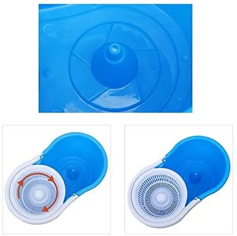 360° Rotating Head Mops with Bucket Mob Deep-cleaning magic mop-microfiber mop - Image 3