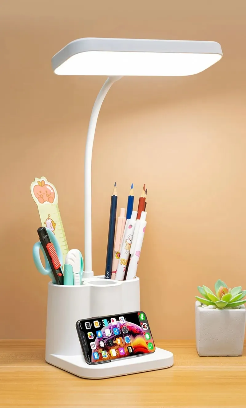 LED Learning Dormitory Bedroom Bedside Reading Night Light Table Lamp - Image 7