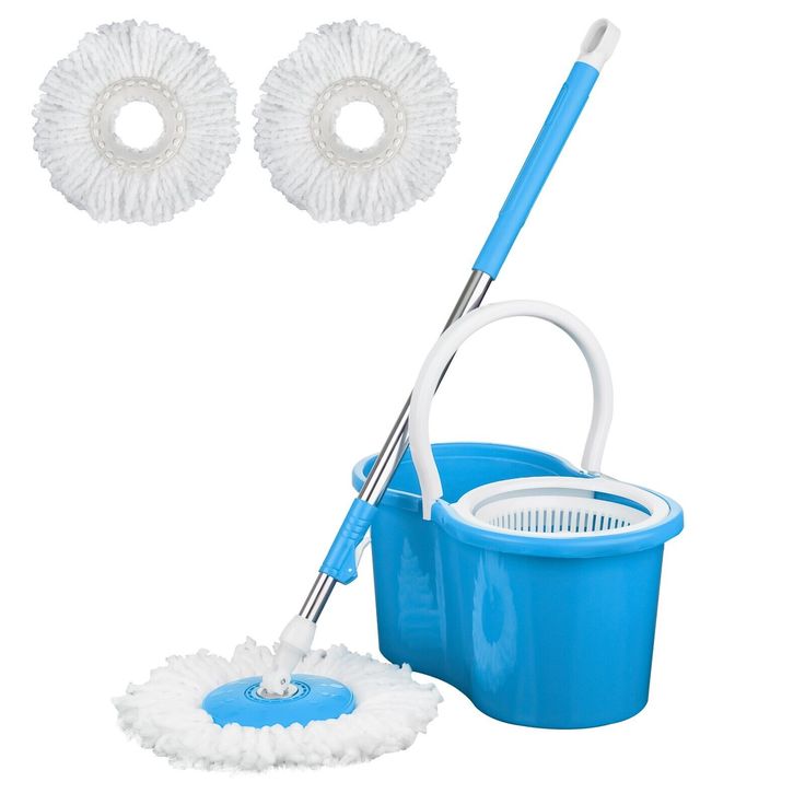 360° Rotating Head Mops with Bucket Mob Deep-cleaning magic mop-microfiber mop