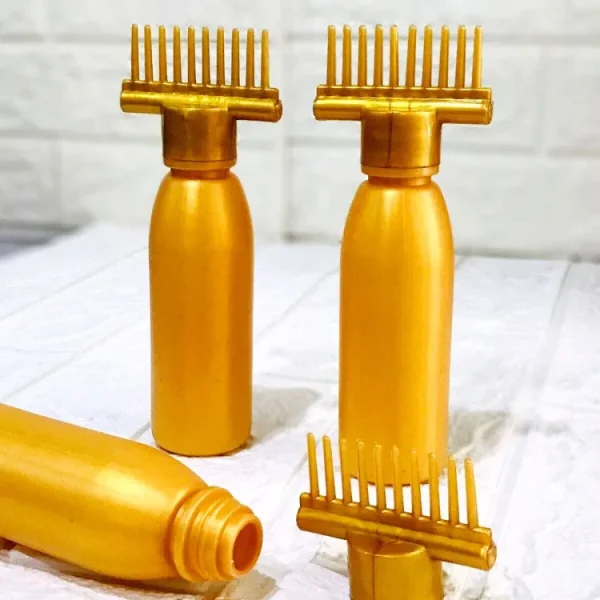 Combo Pack Derma Roller + Hair Oil Applicator Bottle + Hair Scalp Massager | Pack of 3 Deal - Image 3